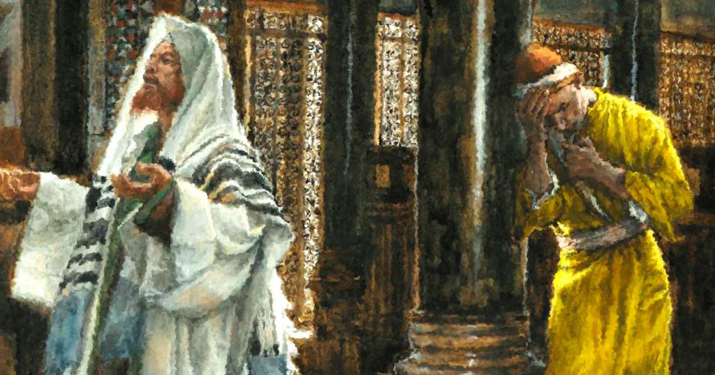 Župni listić 26. 10. 2025. Carinik siđe opravdan kući svojoj, a ne farizej